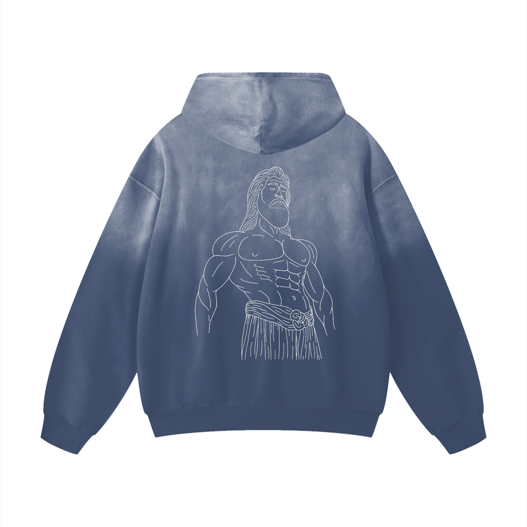 Oden | Heavyweight Sunfade Oversized Hoodie