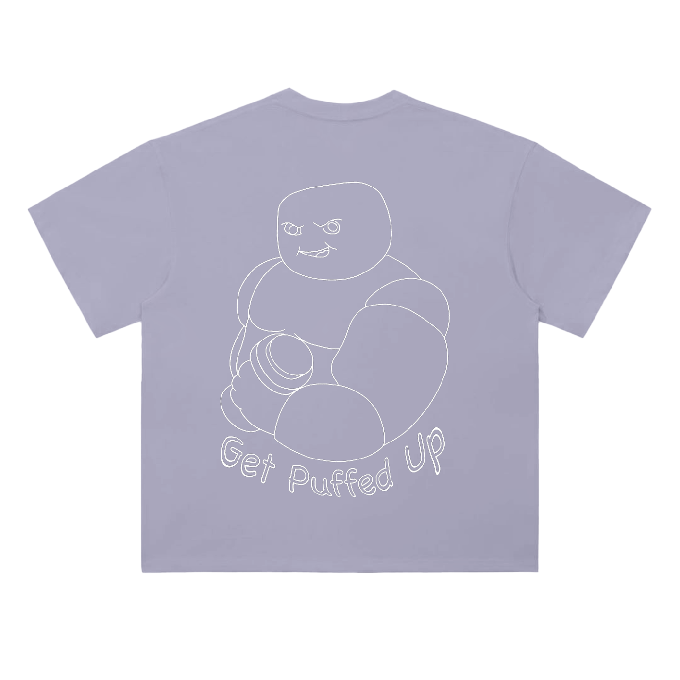 Puffed Up | Heavyweight Drop Shoulder Cotton T-Shirt
