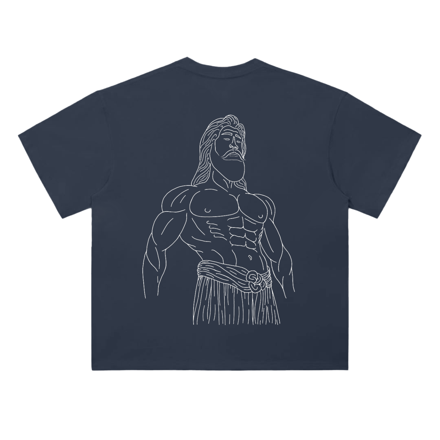 Oden | Heavyweight Drop Shoulder Cotton T-Shirt