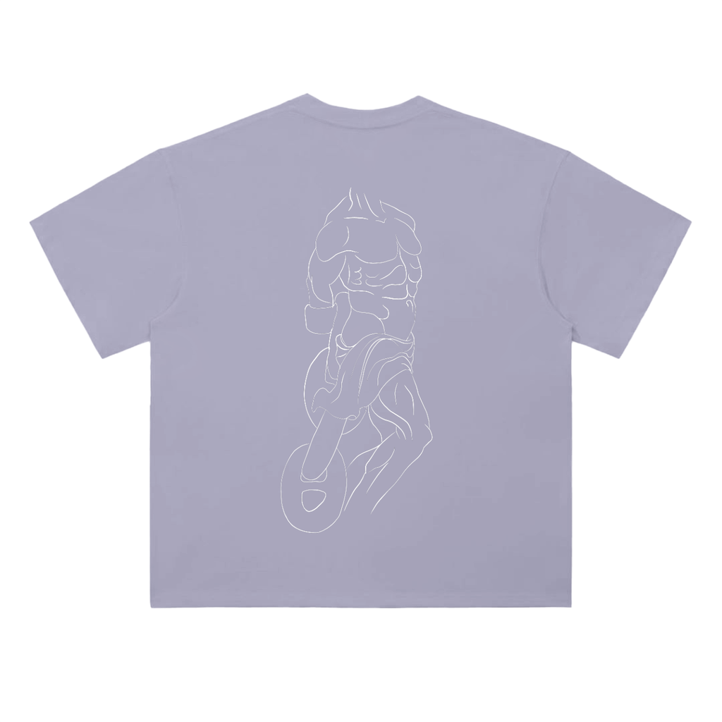 Chained | Heavyweight Drop Shoulder Cotton T-Shirt