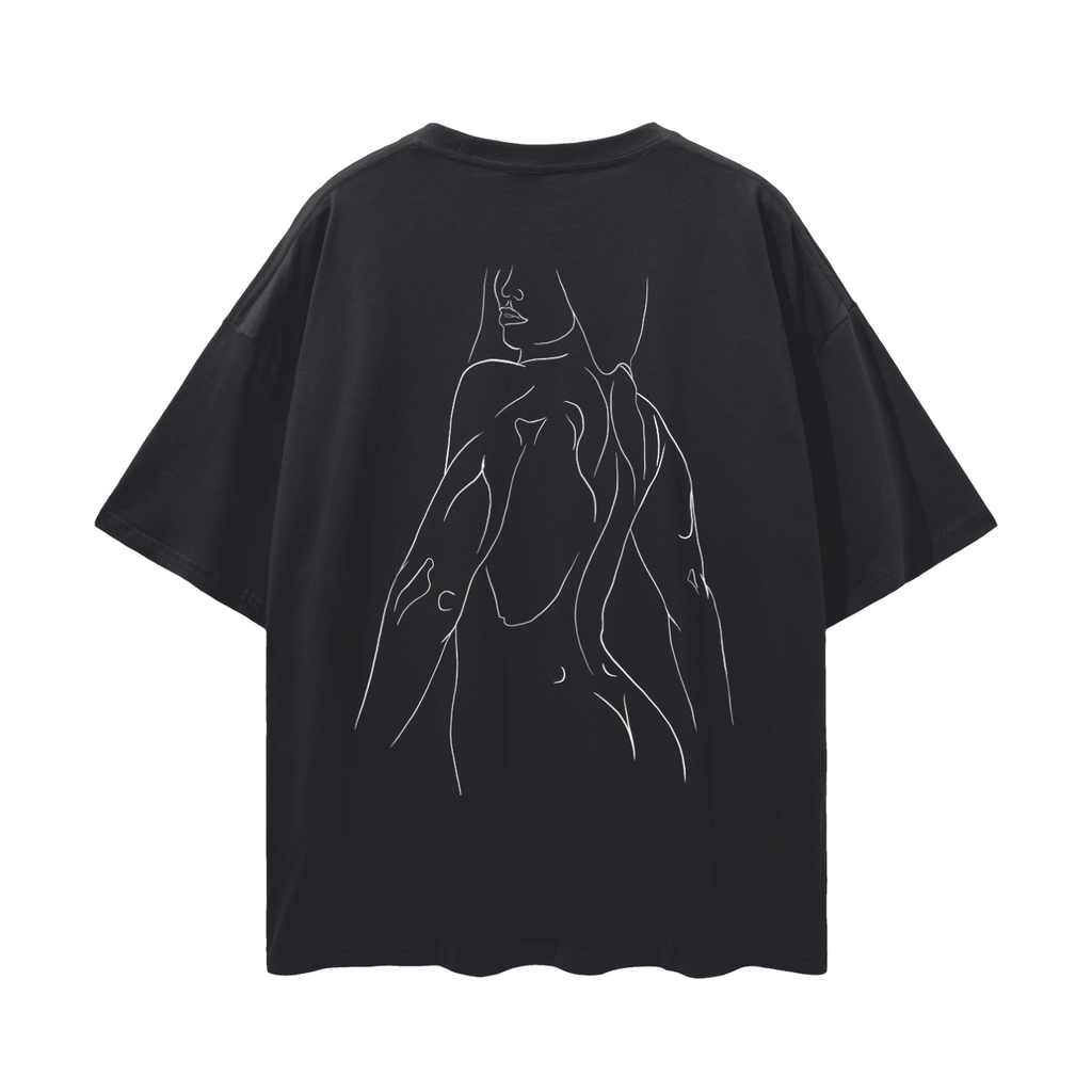 Fearless Woman | Streetwear Loose Drop Shoulder T-Shirt
