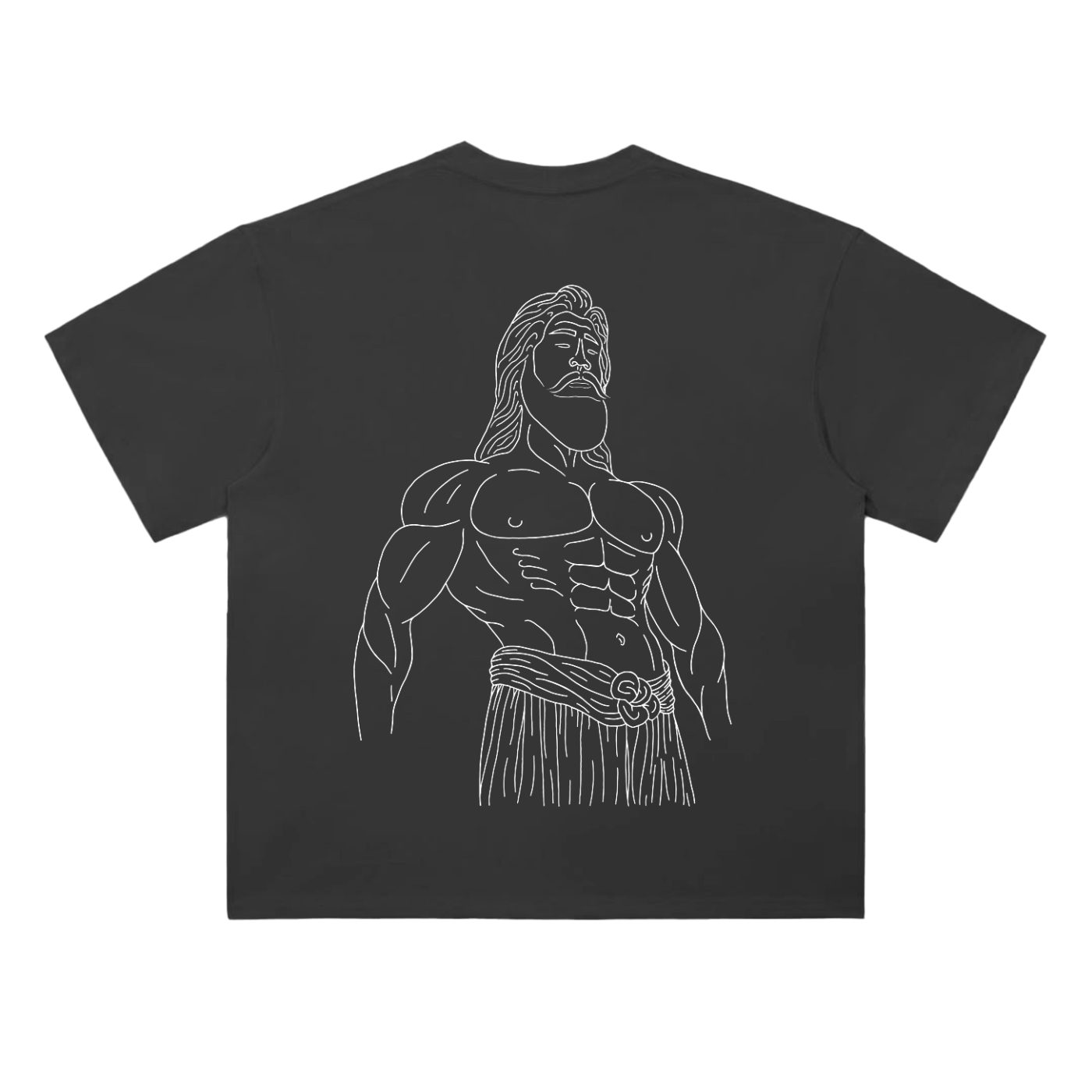 Oden | Heavyweight Drop Shoulder Cotton T-Shirt