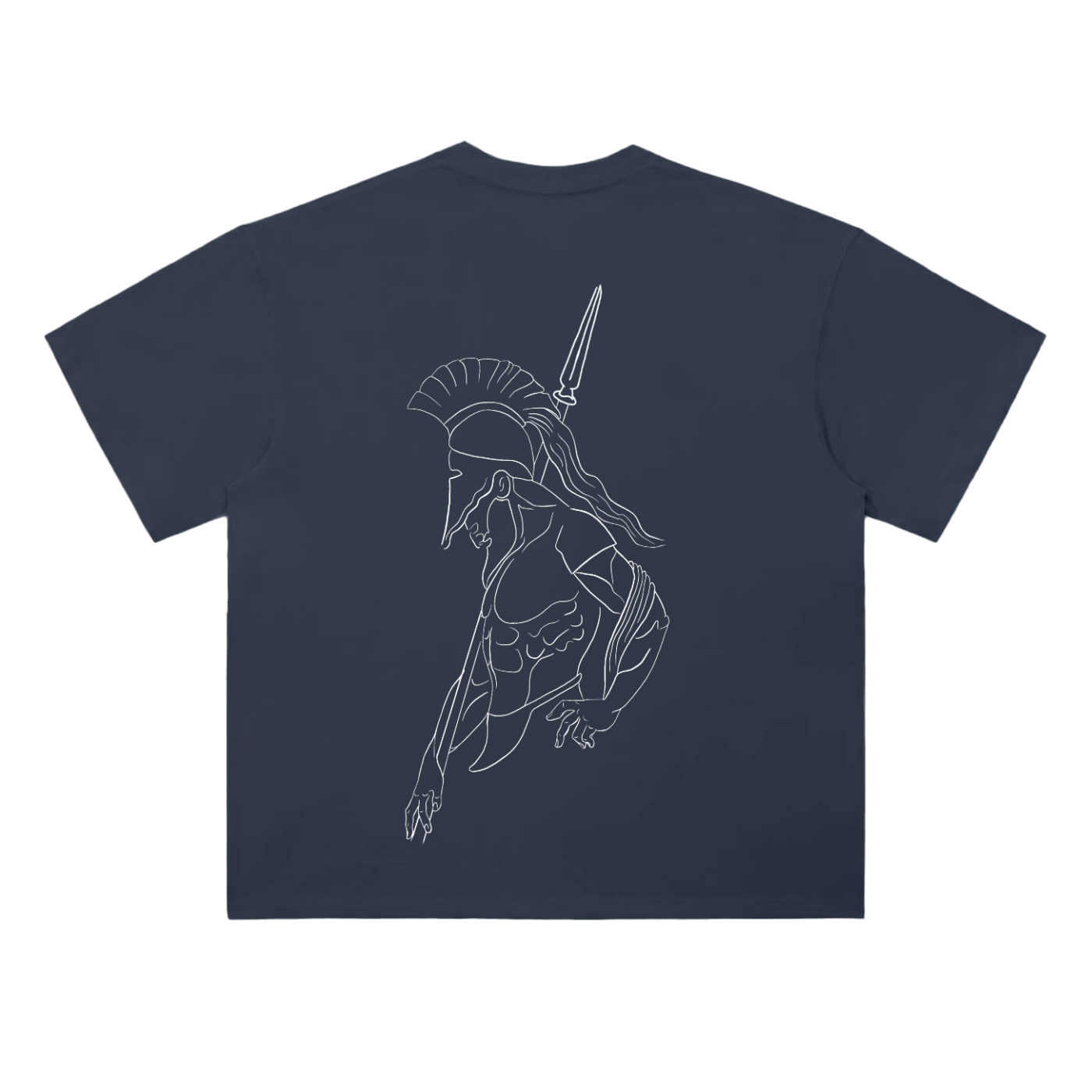 Spartan | Heavyweight Drop Shoulder Cotton T-Shirt