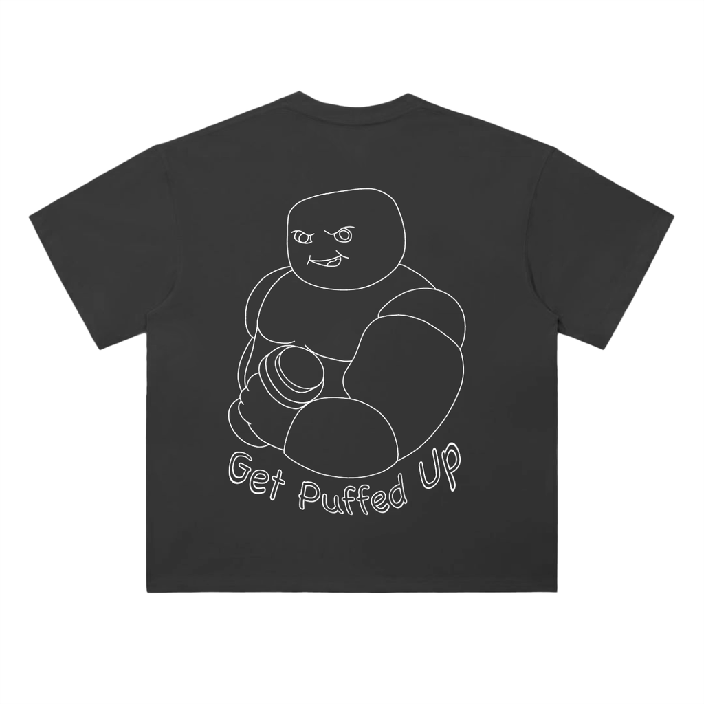 Puffed Up | Heavyweight Drop Shoulder Cotton T-Shirt