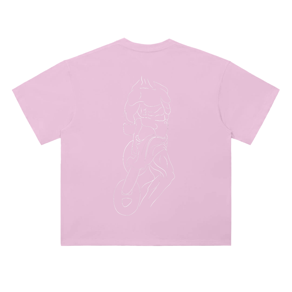 Chained | Heavyweight Drop Shoulder Cotton T-Shirt