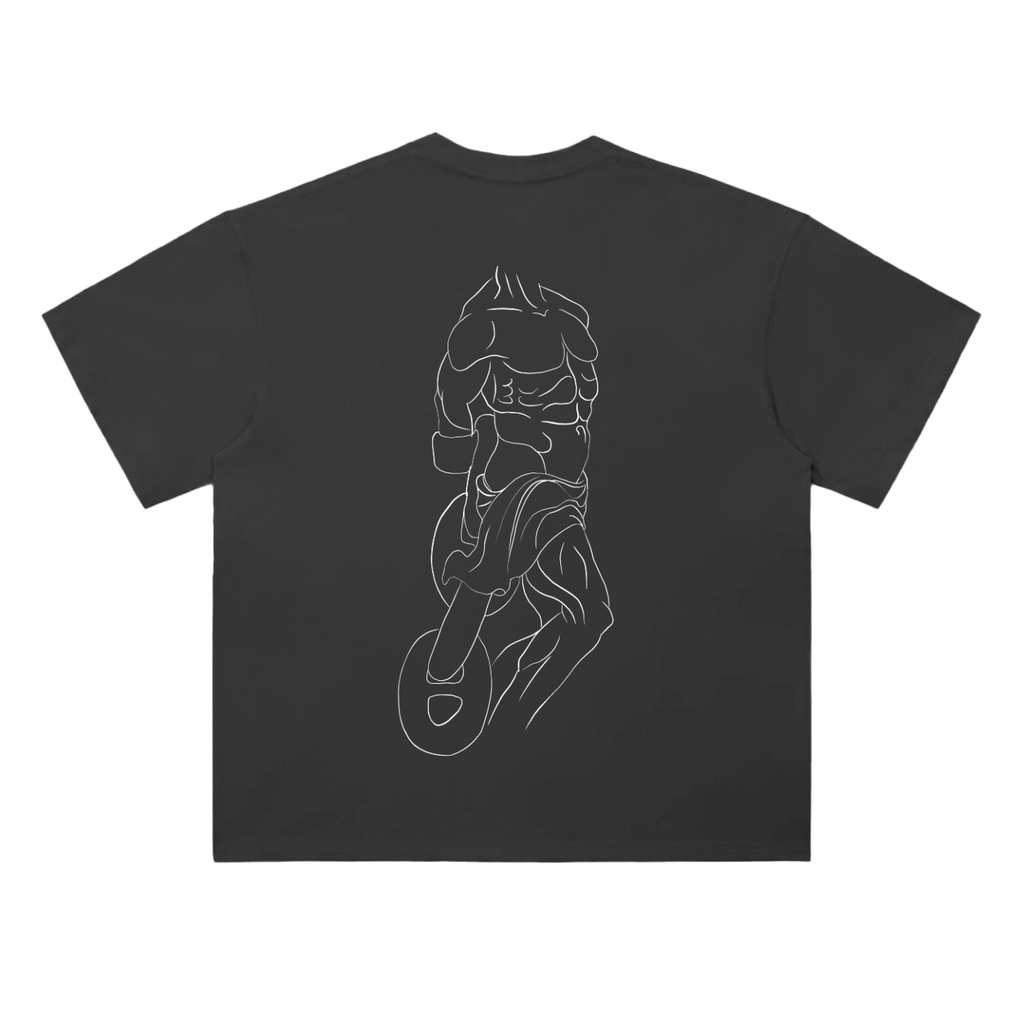 Chained | Heavyweight Drop Shoulder Cotton T-Shirt