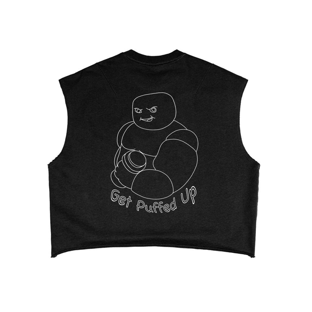 Puffed Up | French Terry Boxy Tank Top